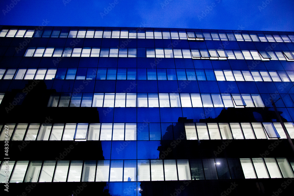 Fototapeta premium Palazzo di vetri