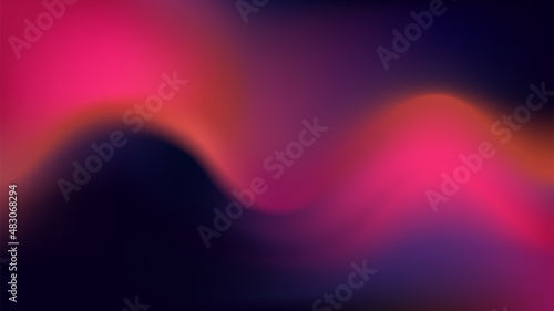 Dark Purple Wallpaper, Background Design for Your Business with Abstract Blurred Geometric Pattern - Applicable for Web, Presentations, Placards, Posters - Creative Vector Template