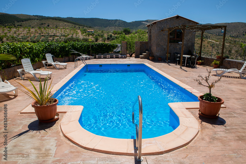 Fototapeta premium PISCINA RURAL 01