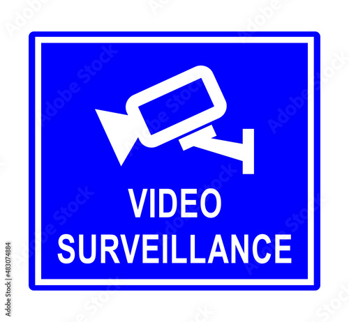 znak nadzoru wideo