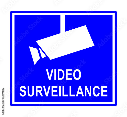 znak nadzoru wideo