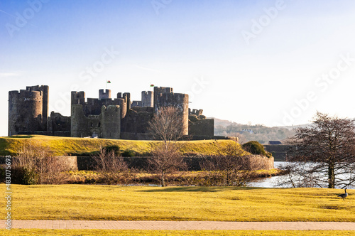 Caerphilly Castle photo