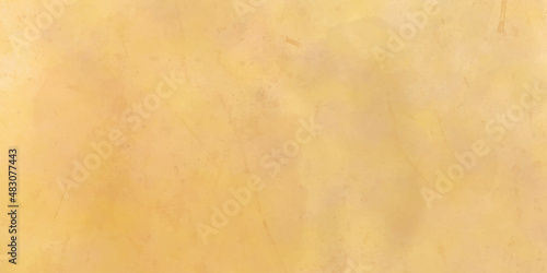 Yellow concrete wall background with copy space and grunge. background or vintage grunge background texture