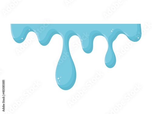 blue drops design