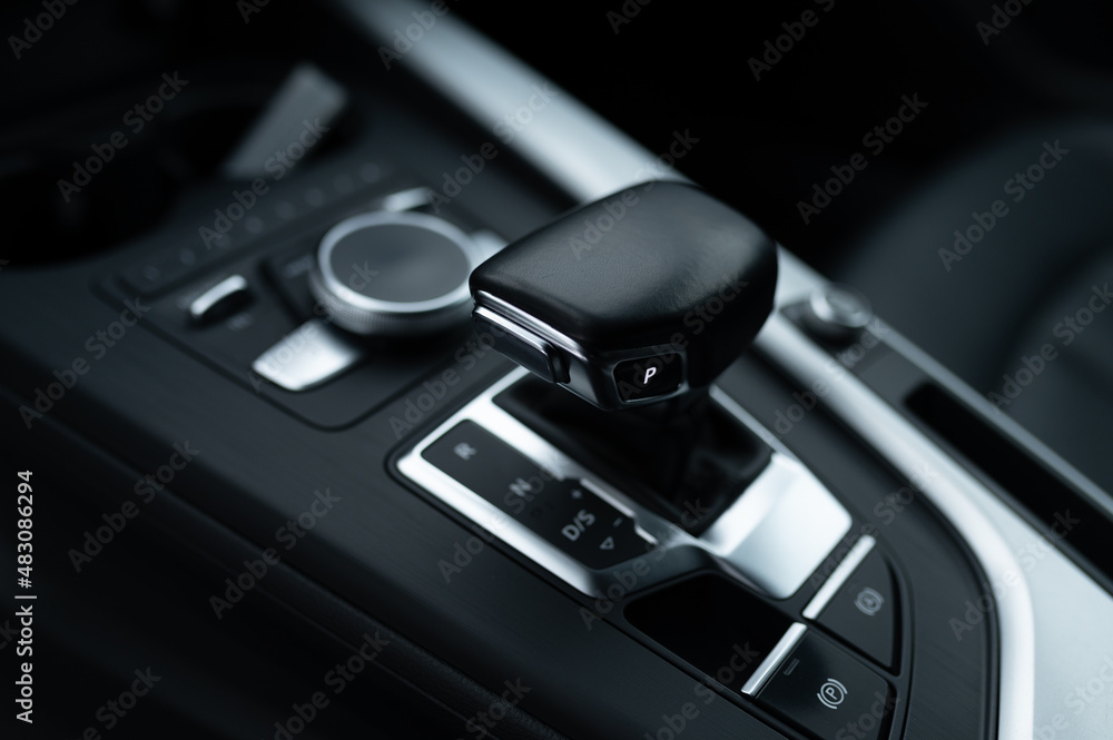 multimedia control unit in the car interior multimedia control unit in the car interior