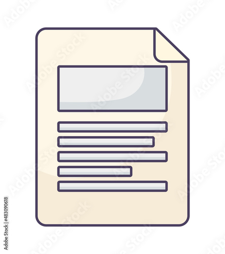 paper file design