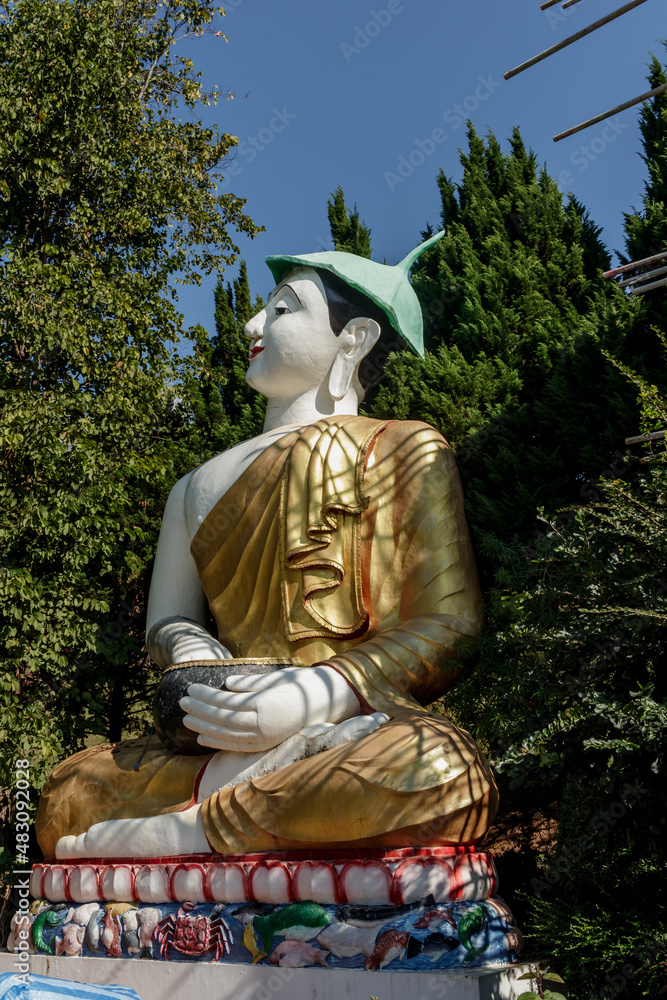 Obraz premium statue of buddha
