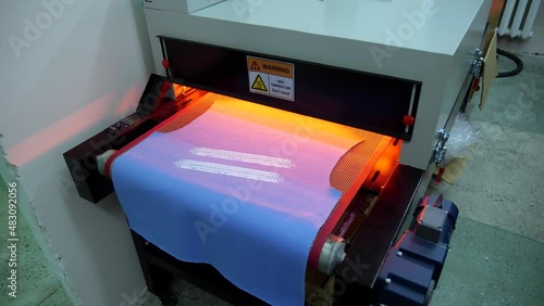 Drying Tunnel Chamber For Clothes In Production