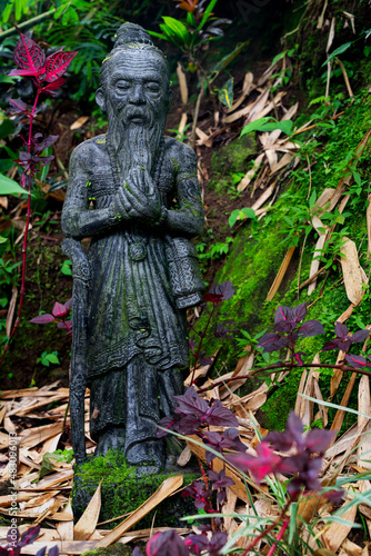Stone garden sculpture, Bedugul, Bali, Indonesia