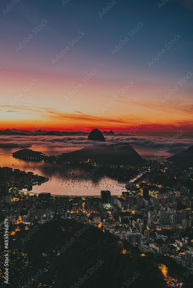 Fototapeta premium Nascer do sol carioca