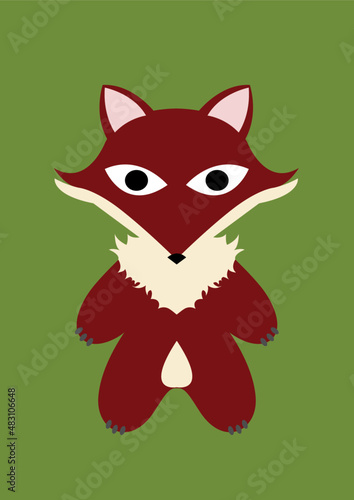 Simpatici dolci carini cool animaletti per bambini giocattoli pupazzi puppet volpe
