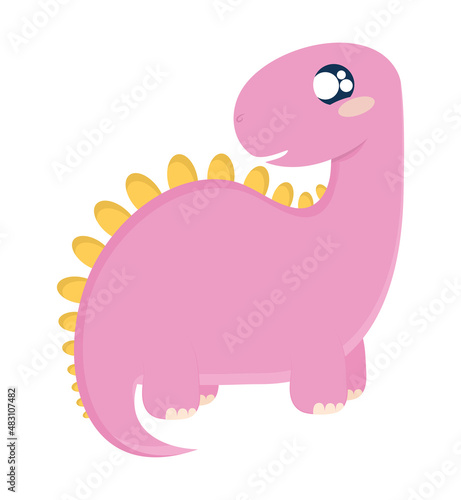 cute spinosaurus design
