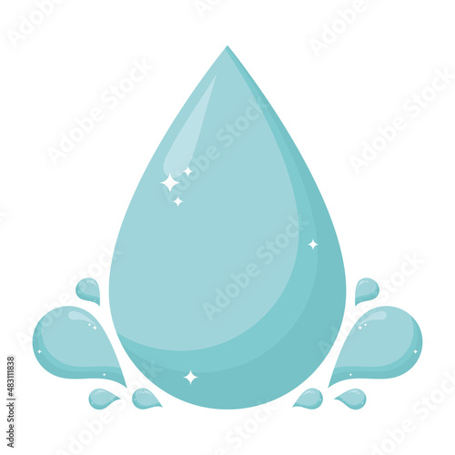 water drops design