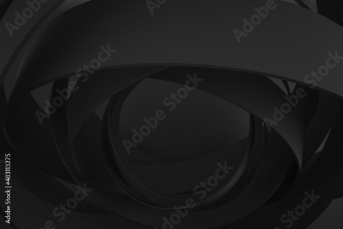 Black Background Futuristic