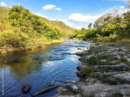 Cerrado Brasileiro - Complexo do Salto Corumbá - Goiás - Brasil.
