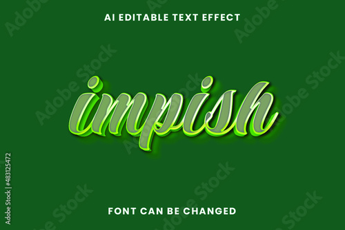 Impish Text Effect