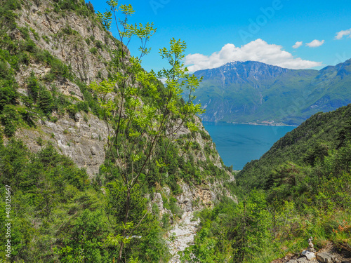 Gardasee - Bergwelt oberhalb von Limone sul Garda