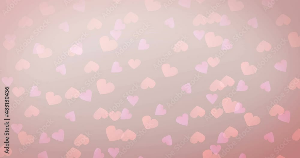 stylish, animated background with hearts for Valentine's day stylish, animated background with hearts for Valentine's day