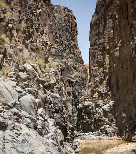 Wadi Hidan Jordan  photo