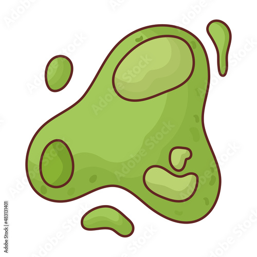 green bacterium design