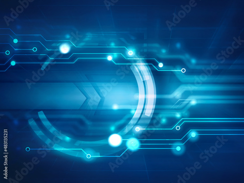 High tech background Technology