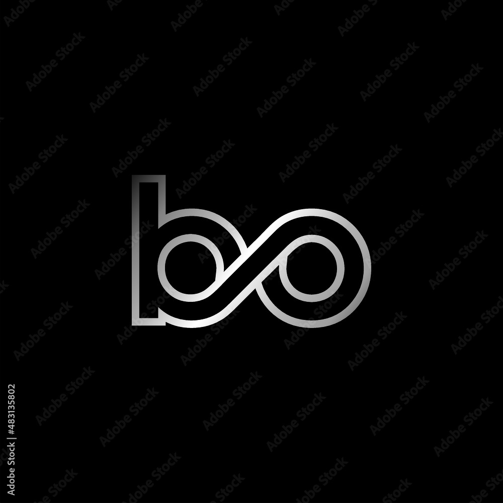 BO Letter Initial Logo Design Template Vector Illustration BO Letter Initial Logo Design Template Vector Illustration