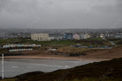 The town of Bude in Cornwall from Compass Point © Jon Ritchie