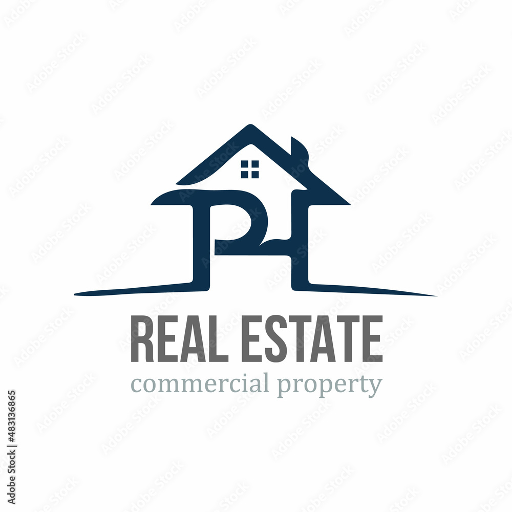 Design a creative and unique home inspection logo letter PH Design a creative and unique home inspection logo letter PH