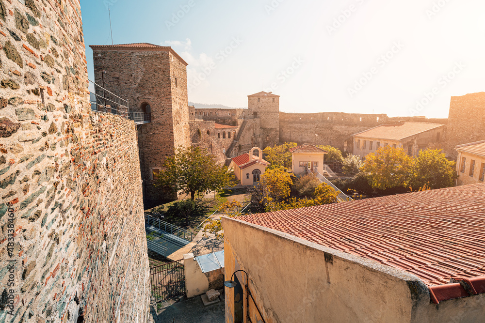 Heptapyrgion or Yedi Kule is a byzantine fortress and former prison in Ano Poli upper town in Thessaloniki. Travel attractions in Greece