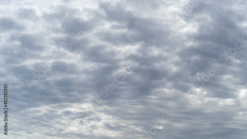 overcast gray cloudy sky