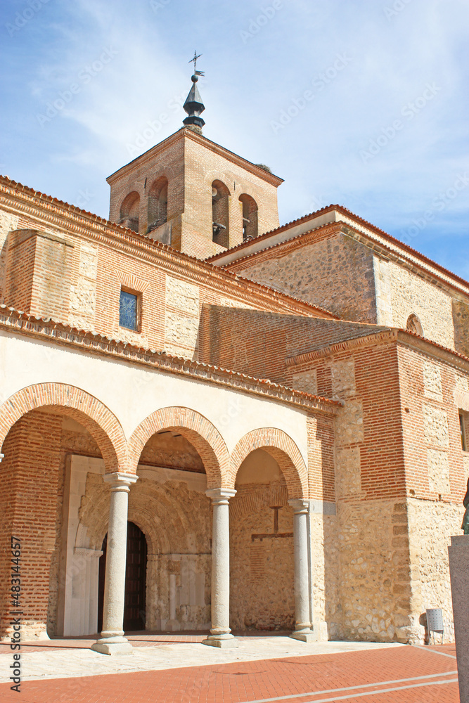 Santa Maria Church in Olmedo, Spain	