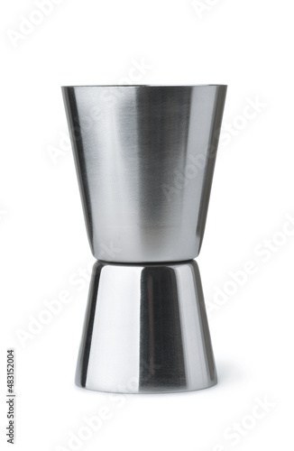 Stainless steel double-side cocktail jigger