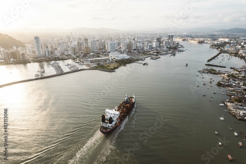 Imagens aéreas de Itajaí, Santa Catarina