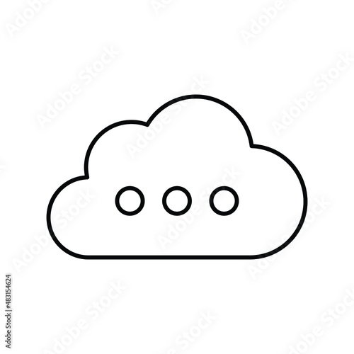 loading cloud Vector icon which is suitable for commercial work and easily modify or edit it