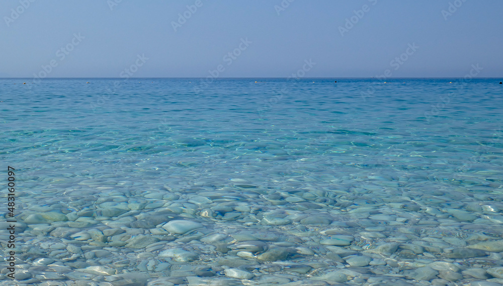 A magnificent beach in southern Albania A magnificent beach in southern Albania