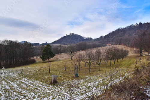 Buchlov castle nature landscape mountain, Czech photo