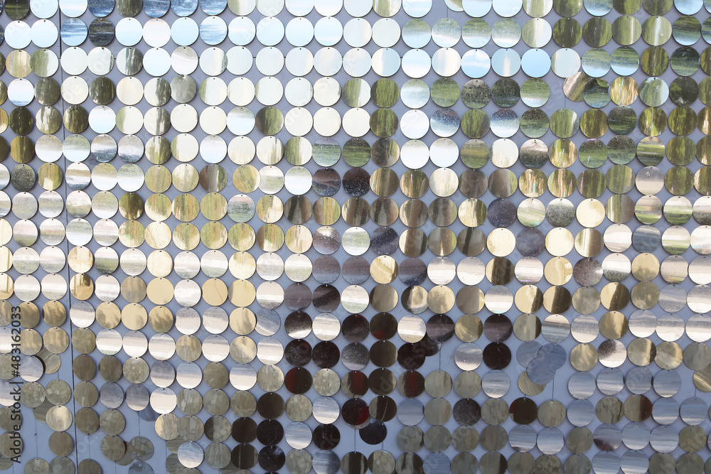 Beautiful background of mirror sparkles. Disco Beautiful background of mirror sparkles. Disco