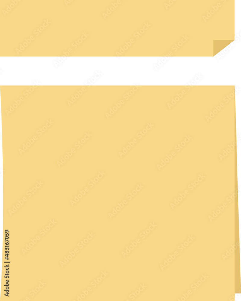 A frame set of sticky notes. Vector illustration for note, paper, decoration, business, etc. A frame set of sticky notes. Vector illustration for note, paper, decoration, business, etc.