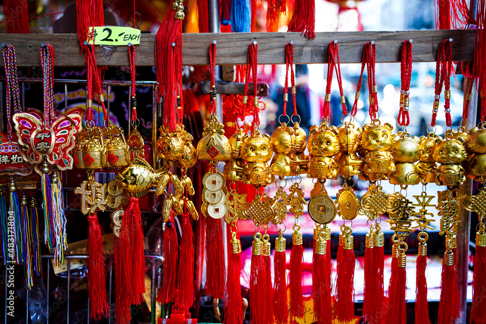 Fototapeta premium Chinese New Year Decorations
