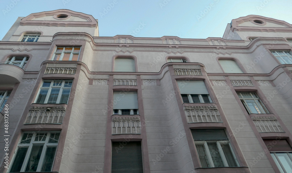 Obraz premium Budapest is the capital of Hungary. A Journey into a Pandemic