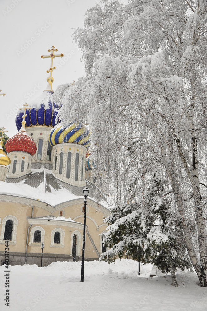 Obraz premium Peredelkino is a dacha settlement that does not have the status of a settlement, which is part of the village of DSK 