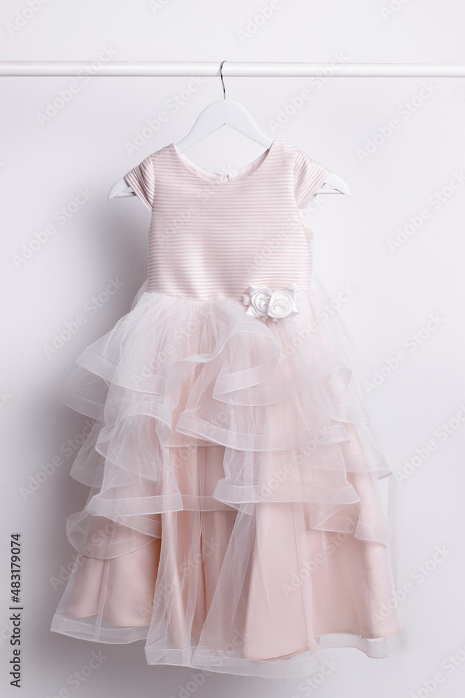 Dress for a girl - festive outfit on a hanger, ball gown for children Dress for a girl - festive outfit on a hanger, ball gown for children
