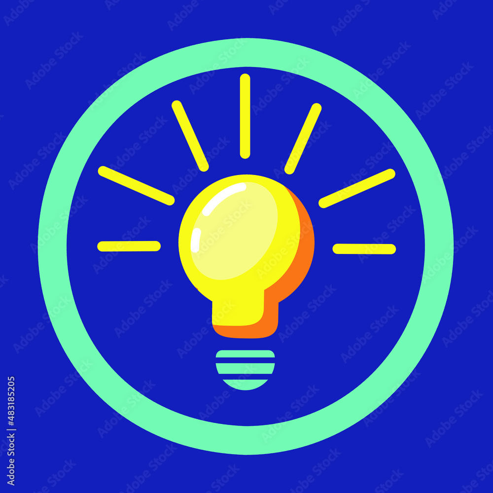 Idea vector icon. Lightbulb icon. Imagination, creativity, design thinking concept. Business strategy and success Idea vector icon. Lightbulb icon. Imagination, creativity, design thinking concept. Business strategy and success