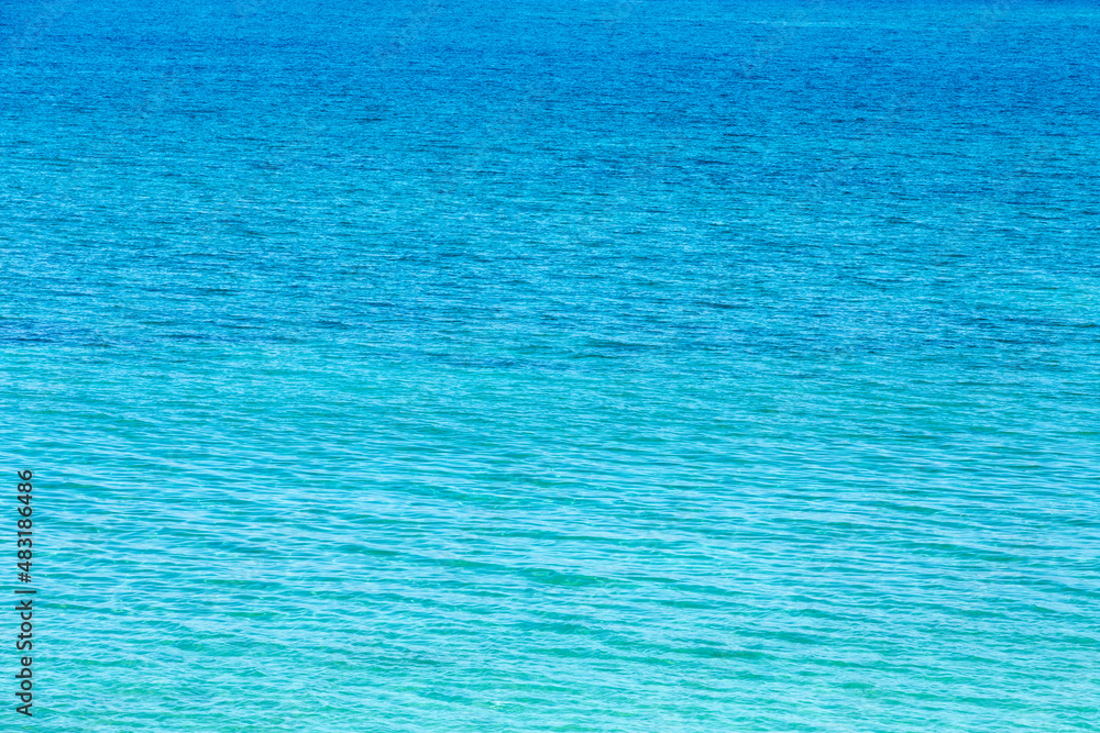 Obraz premium Blue sea water background texture