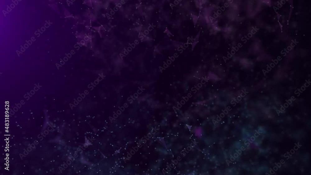 Plexus Space Background for Your Projects. Seamless Loop Plexus Space Background for Your Projects. Seamless Loop