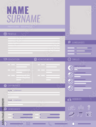 purple professional curriculum