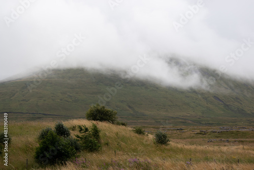 Peaks near Ribblehead in the Yorkshire Dales