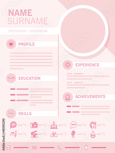 pink professional curriculum