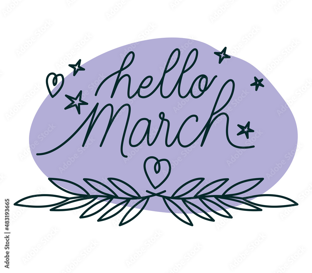 phrase of hello march