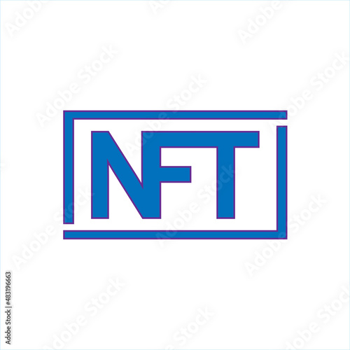 Isolated NFT icon Digital transaction concept Vector illustration